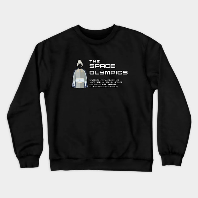The Space Olympics Crewneck Sweatshirt by BodinStreet